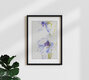 Mockup Delphinium in ice 2 - Fineart photography by Marc Heiligenstein