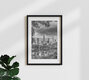Mockup Central Park NYC Sykline in Monochrome, United States – wall art by Melanie Viola as Poster or Acrylic Glass Print