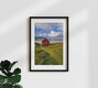Mockup Strandhaus Lofoten Norwegen, Norwegen – Fotokunst von Achim Thomae als Poster oder Acrylglasbild