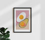 Mockup Wandbild 'Better Together | Eggs & Avocado Breakfast' – Kunst von Uma Gokhale als Poster oder Acrylglasbild