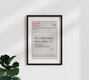 Mockup Wandbild 'A Love Letter To Myself | Coffee Lover' – Kunst von Uma Gokhale als Poster oder Acrylglasbild