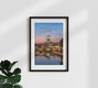 Mockup Sonnenuntergang über Rom, Italien – Fotokunst von Achim Thomae als Poster oder Acrylglasbild
