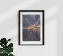 Mockup Sonnenuntergang über dem Ammersee mit sanften Wolken und ruhigem Wasser