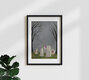 Mockup Illustration by Katherine Blower: a ghost surrounded by wildflowers in spring