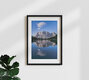 Mockup Photo art by Achim Thomae: tranquil lake reflecting the mountains