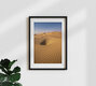 Mockup Photo art by Achim Thomae: gentle sand dunes in Rub al Khali at sunset
