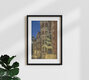 Mockup Photo art by Michael Valjak: Bremen Town Musicians in the night-time old town
