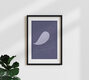 Mockup Wall art by Sasha Lend: elegant depiction of an angel in minimalist line art.