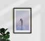 Mockup Swan in evening light against a pastel sky