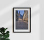 Mockup Photo art by Achim Thomae: sunrise over the historic city of Dresden