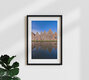 Mockup Photo art by Achim Thomae: historical architecture of the salt warehouse in Lübeck