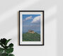 Mockup Photo art by Achim Thomae: Hohenzollern Castle above a cloud in the Swabian Alb