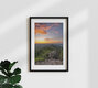 Mockup Sunset over Hohenzollern Castle with warm colors and a serene atmosphere.