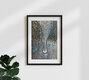 Mockup Schneebedeckte Bäume und kurvige Straße von oben, Deutschland – Fotokunst von Lina Jakobi als Poster oder Acrylglasbild