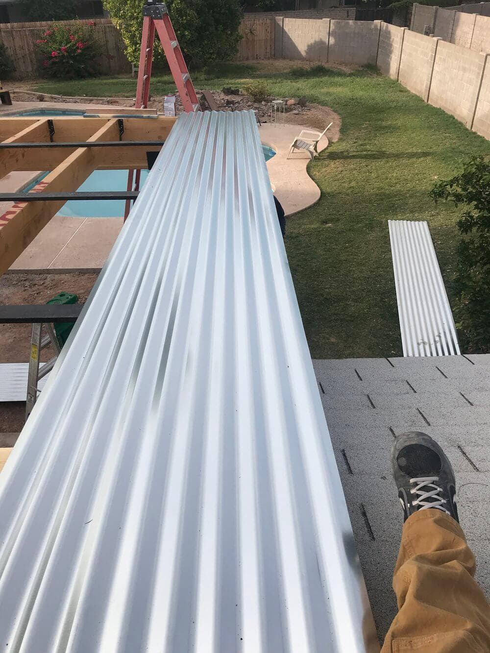 HOW TO BUILD A PATIO COVER - FINISHING THE JOB