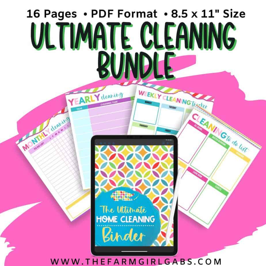 The Ultimate cleaning Binder