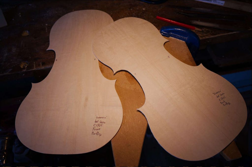 two templates for ribs