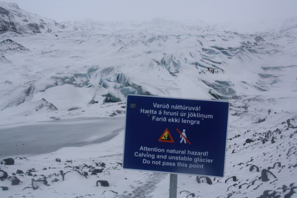 Island - Der Golden Circle und die Südküste Solheimajökull