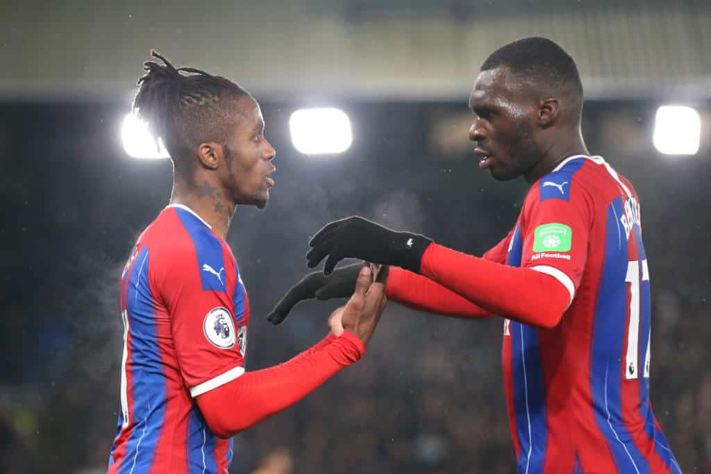 Alexander Lacazzete, Wilfried Zaha & Callum Wilson