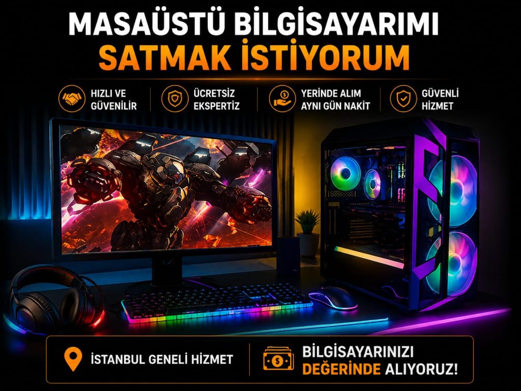 Masaüstü Bilgisayarımı Satmak İstiyorum | İstanbul Hızlı Nakit Alım