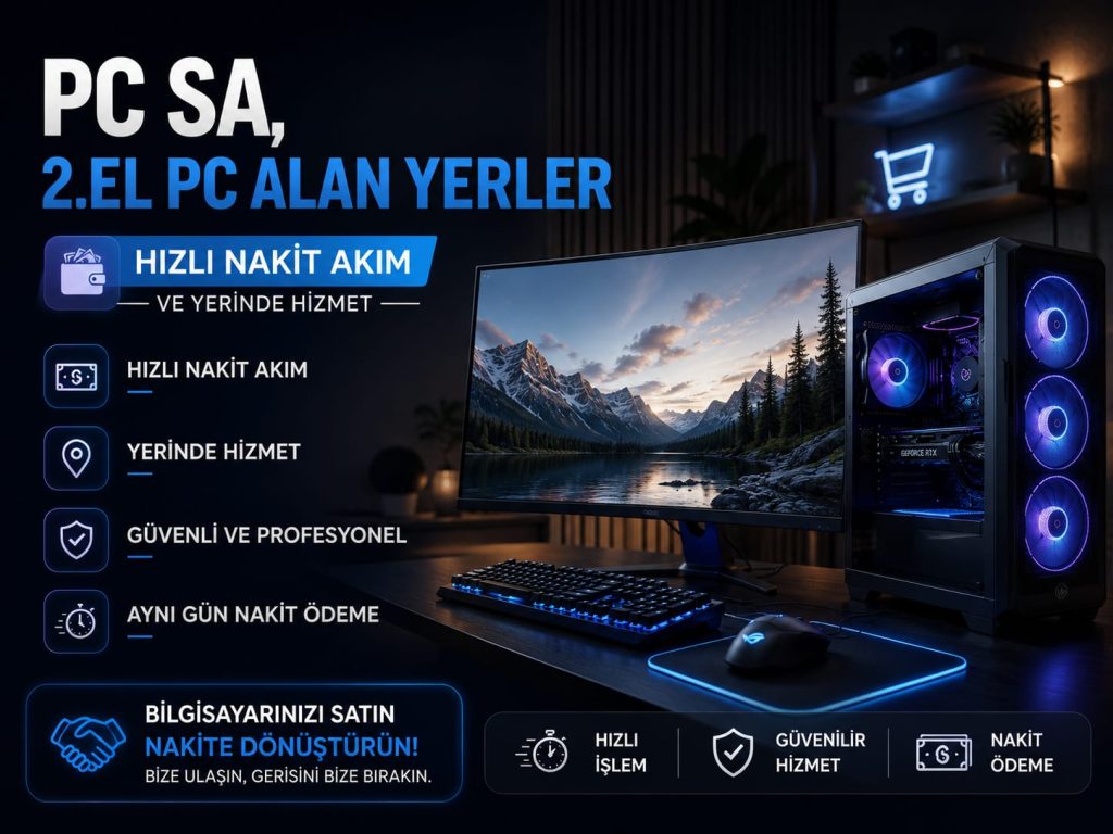 Bilgisayar Alım Satım | İstanbul Hızlı Nakit Bilgisayar Alımı