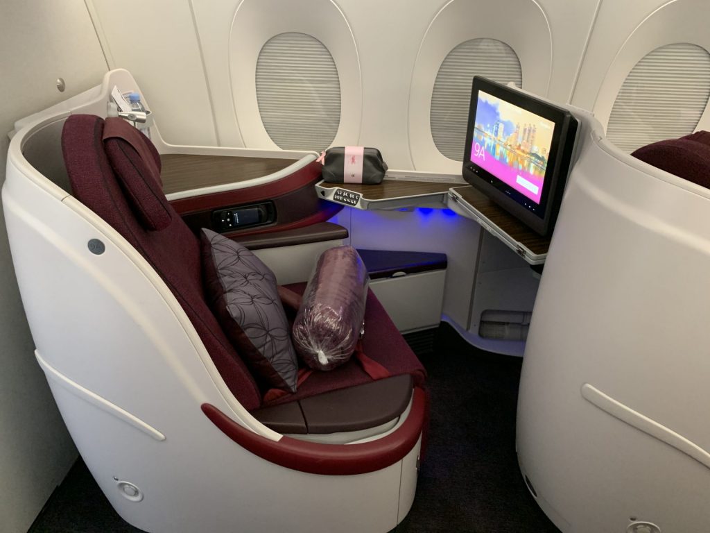 Qatar Airways von Doha nach Bangkok im A350 Qatar Airways von Doha nach Bangkok im A350
