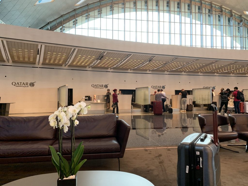 Qatar Airways von Doha nach Bangkok im A350 Qatar Airways von Doha nach Bangkok im A350
