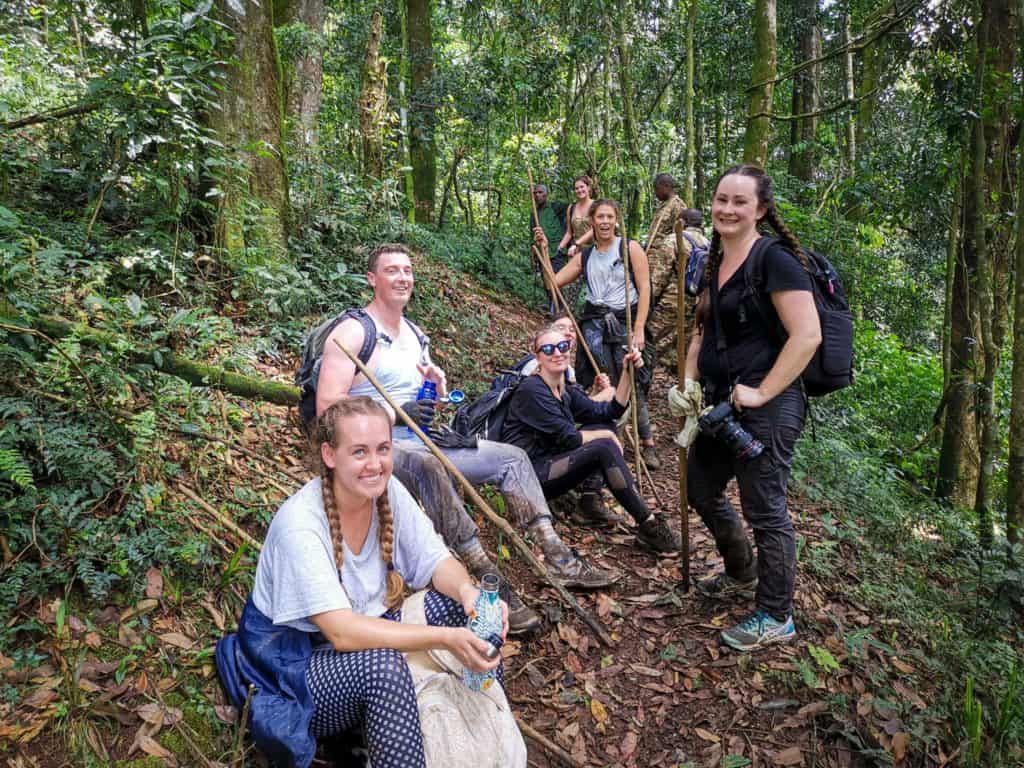 Uganda gorilla trek