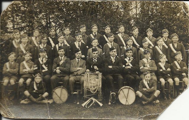 Picture: Oulton Broad Boys' Brigade circa 1930. Picture sourced from Flickr and credited to jelltecks - 5339123169. Reproduced under a Creative Commons Attribution-NonCommercial 2.0 Generic (CC BY-NC 2.0) licence.