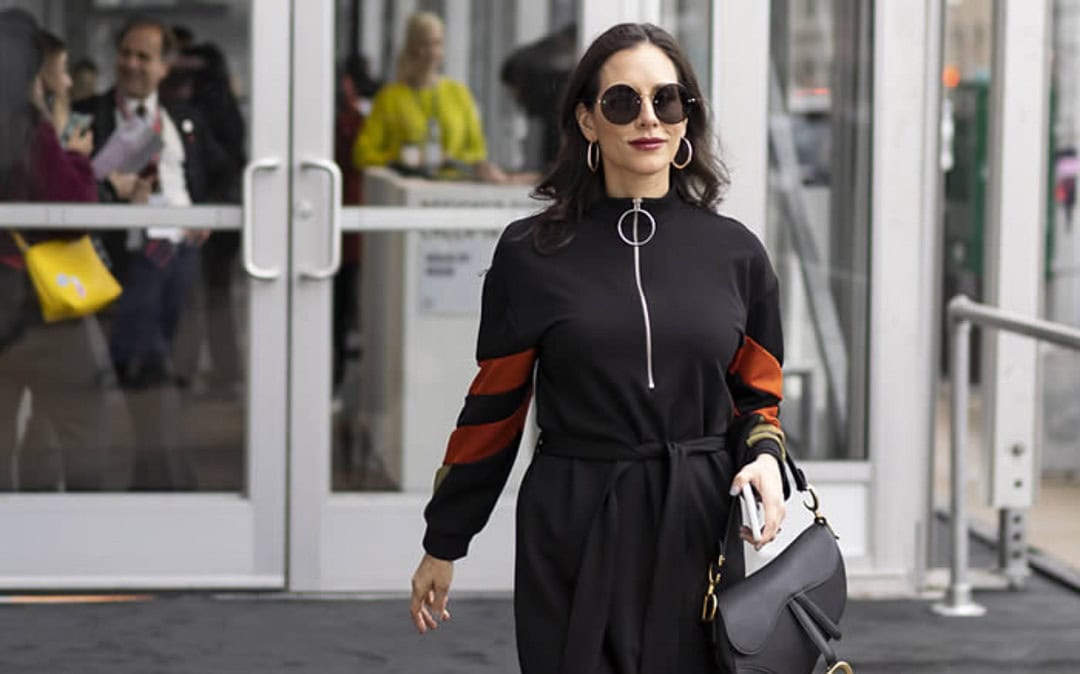 How to wear black over 40