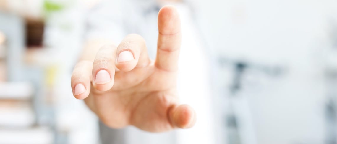 Touching an interface