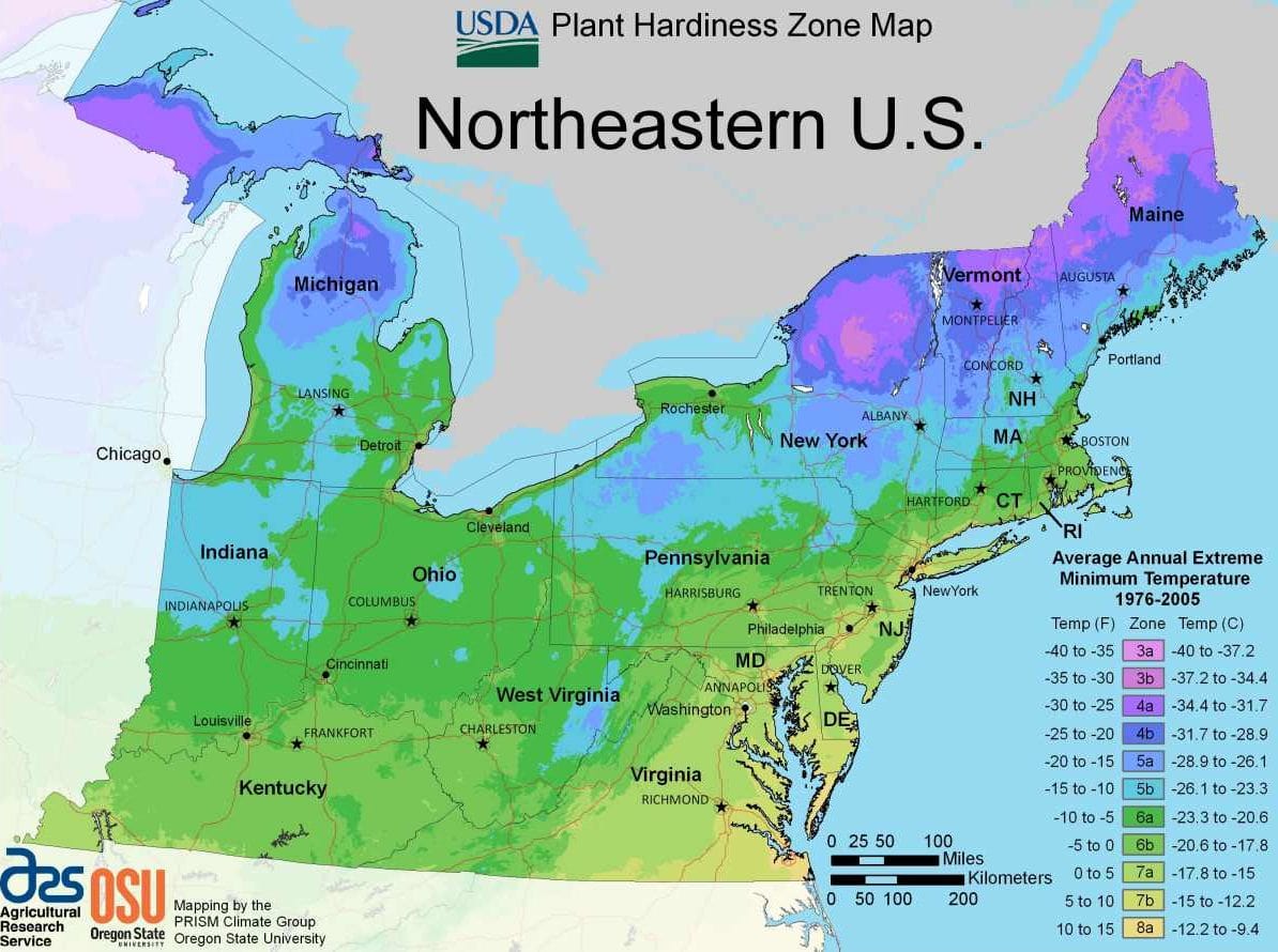 Plant Hardiness Zones Map Syracuse Chuck Hafner S Garden Center