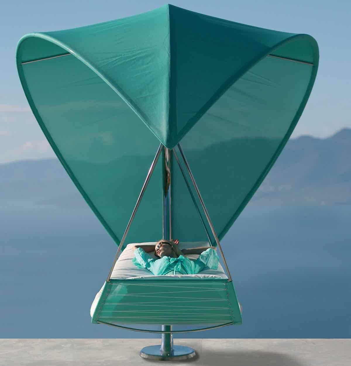 PATIO SET WITH UMBRELLA IDEAS WAVE HAMMOCK BY ERIK NYBERG AND GUSTAV STORM FOR ROYAL BOTANIA