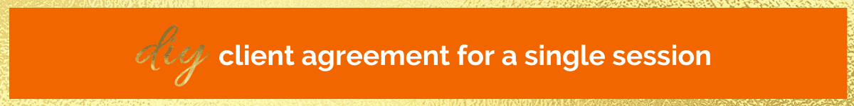 DIY Client Agreement Single Session