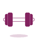 Dumbbell Weight | PERQ Continuous Improvement Icon Dumbbell Weight | PERQ Continuous Improvement Icon