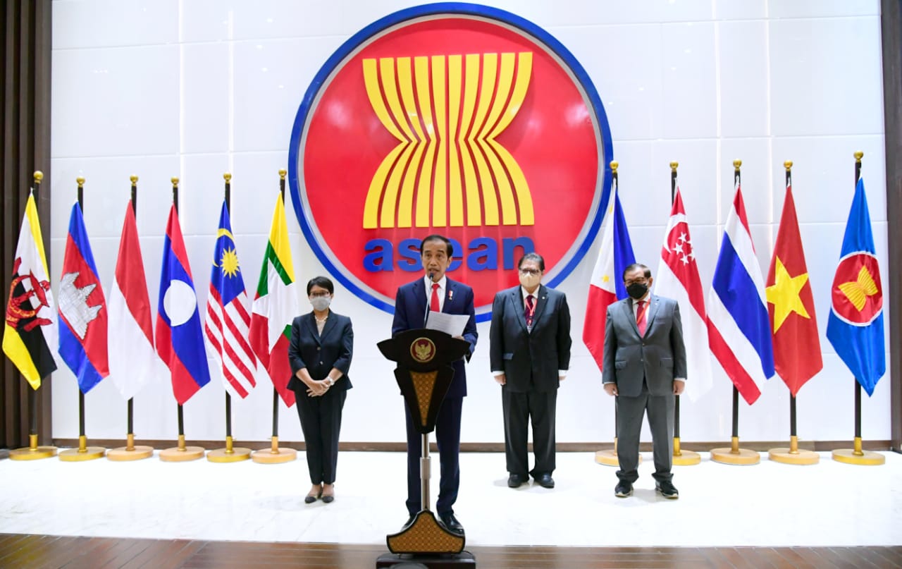 Presiden Jokowi pada ALM 2021