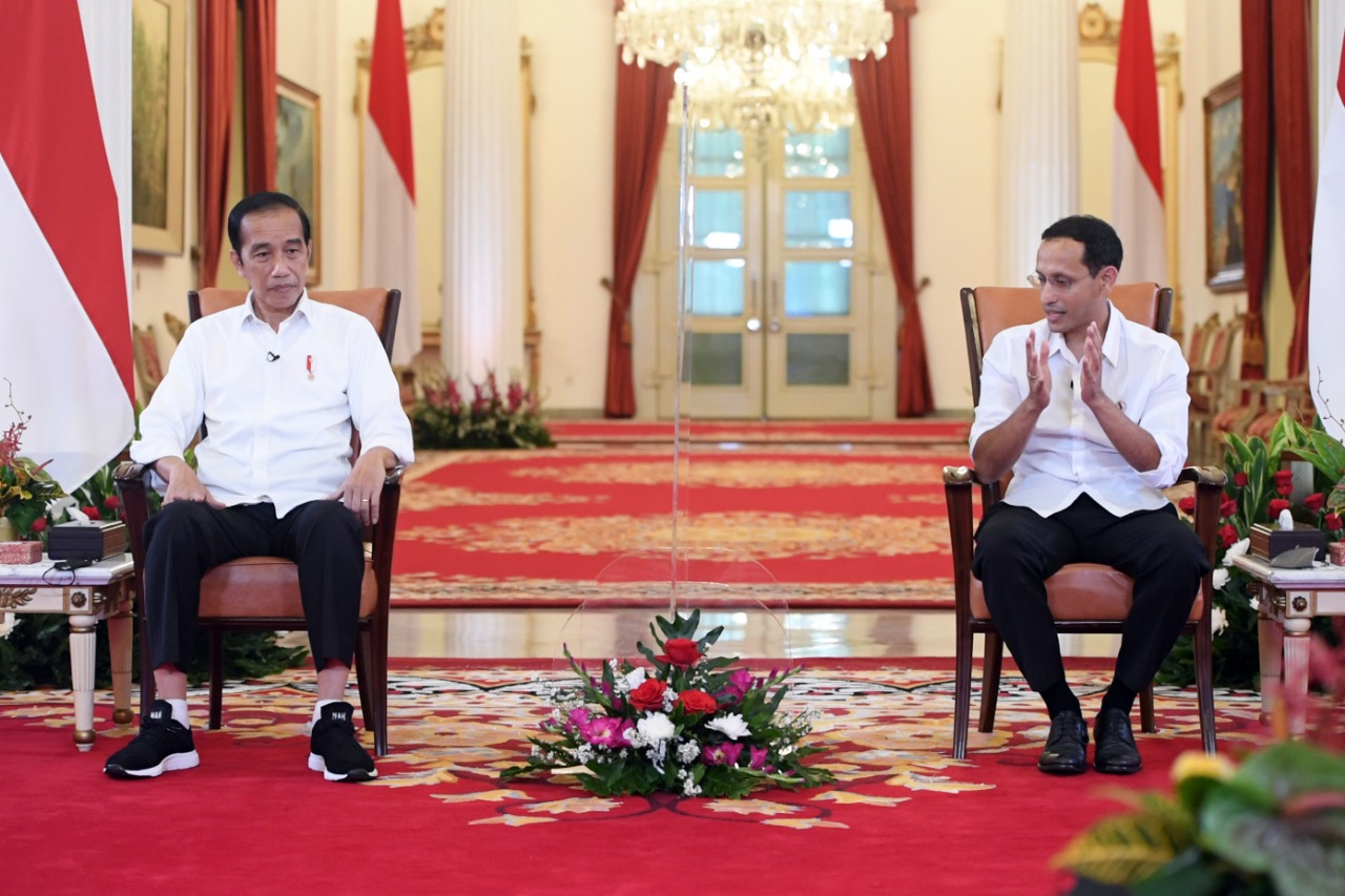 Presiden Jokowi & Nadiem Kampus Merdeka