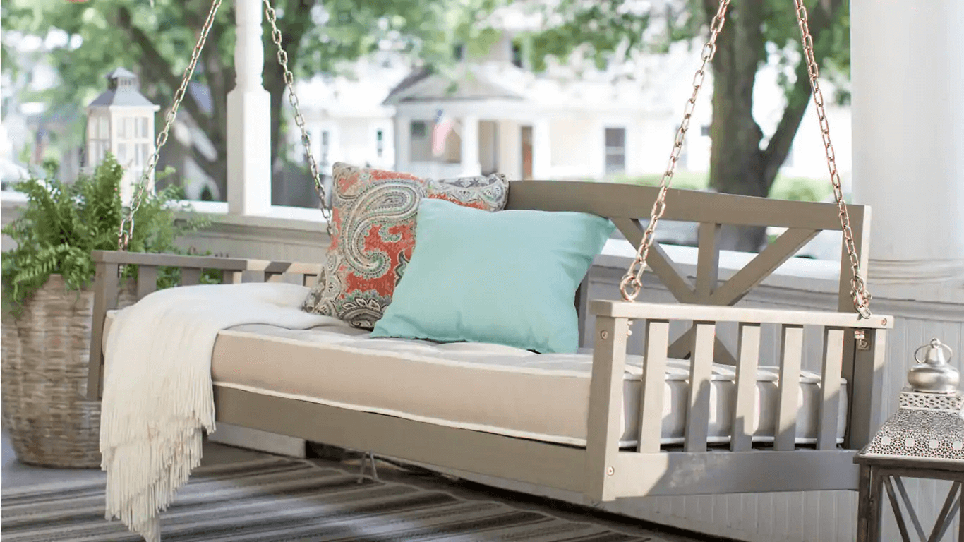 HOW TO MAKE PORCH SWING HANGING