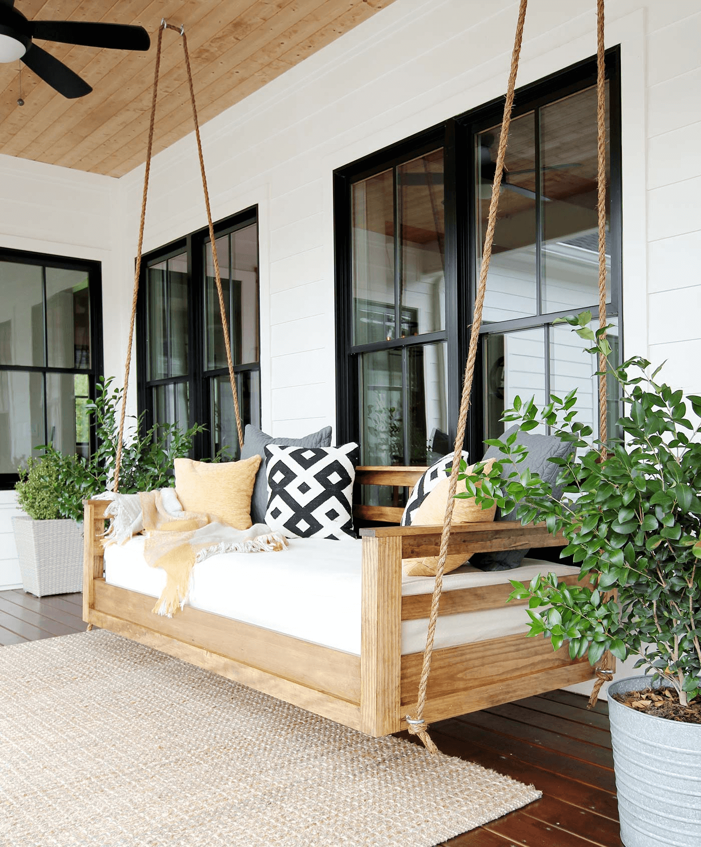 SWING PORCH FURNITURE IDEAS