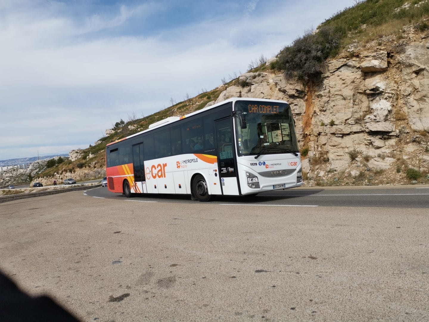Horaires Bus Cassis Marseille Par Route De La Gineste