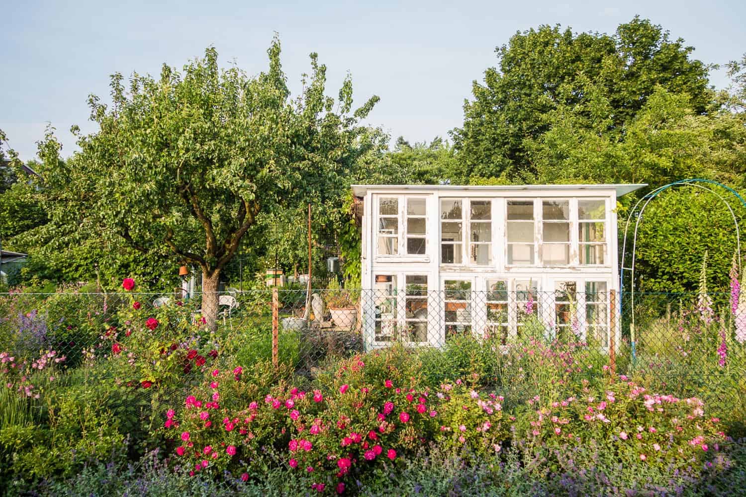 wie bekommt mein garten struktur gartenraume schaffen