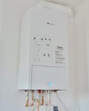 imagen de un calentador de gas disponible para su reparación en madrid