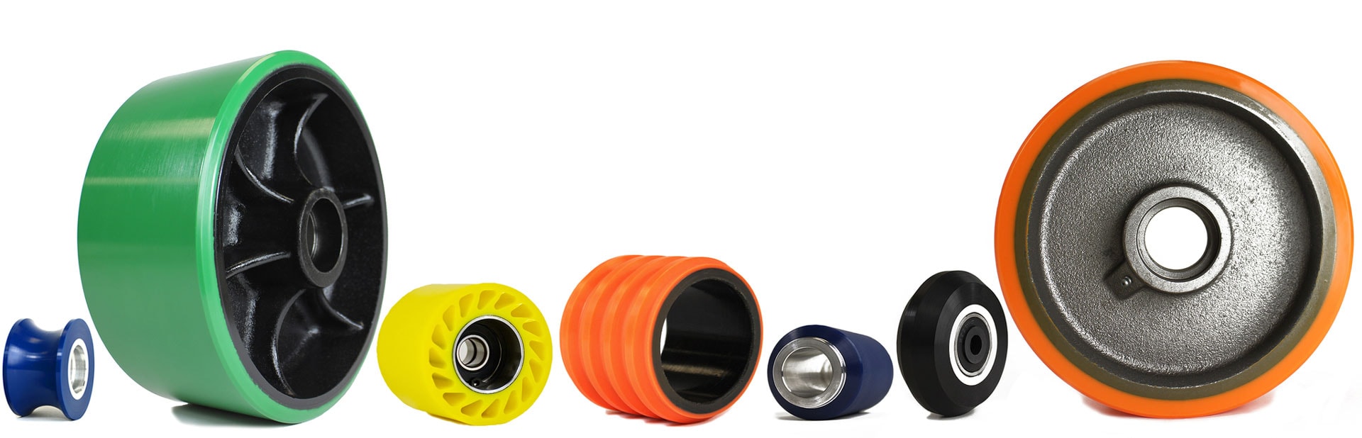 Polyurethane rollers