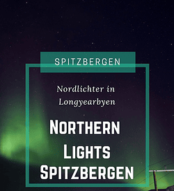 Nordlichter in Longyearbyen Spitzbergen Nordlichter in Longyearbyen Spitzbergen