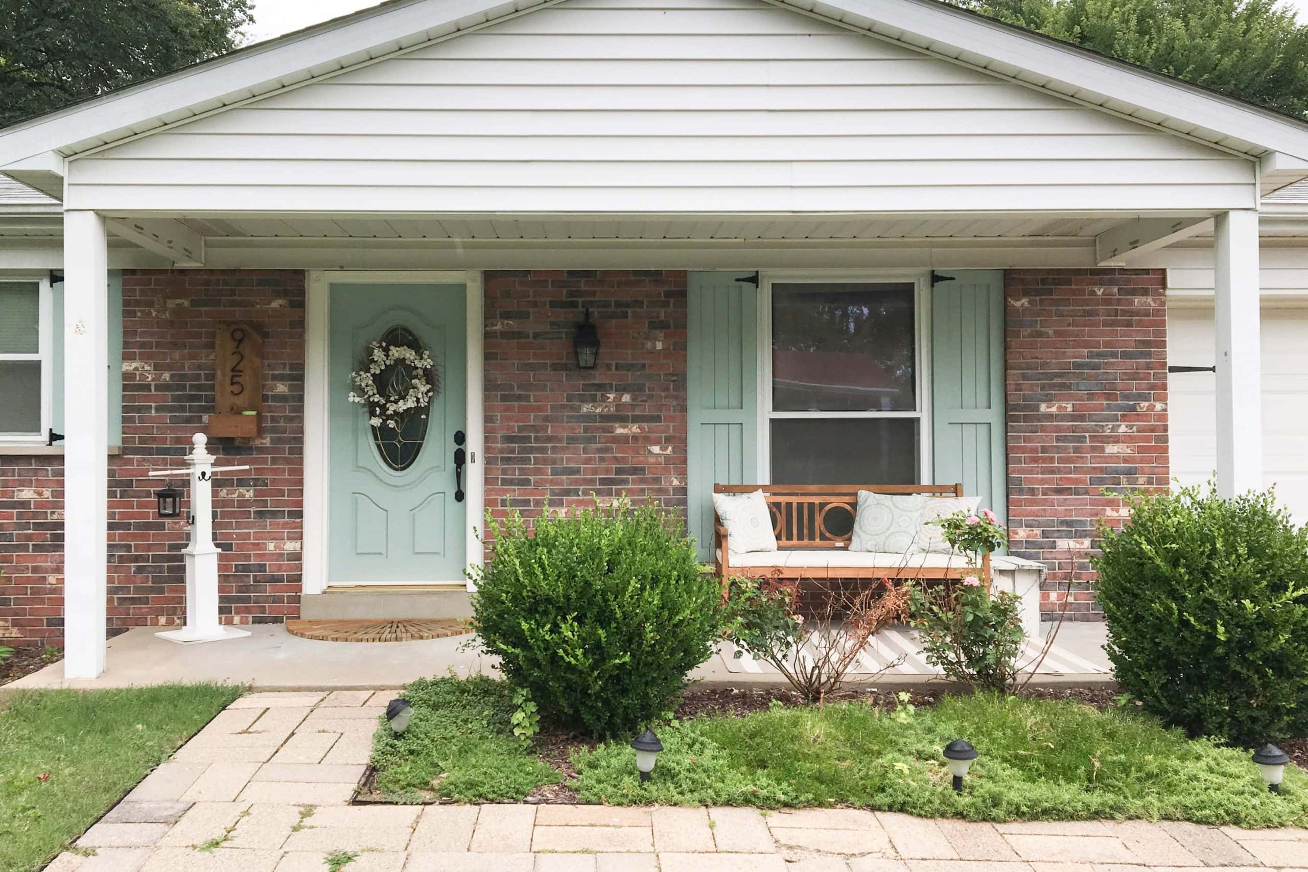 CHANGE THE SHADE FOR PORCH COLUMN MAKEOVER IDEAS BEFORE