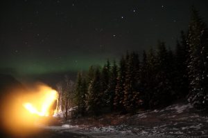Husky Hundeschlittenfahrt unter Nordlichtern - Tromsø Husky Hundeschlittenfahrt unter Nordlichtern - Tromsø