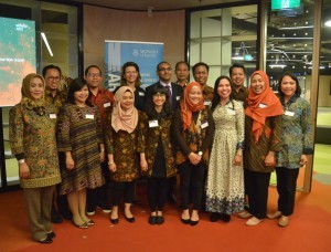 Deputy Cabinet Secretary for Cabinet Work Support, Yuli Harsono, along with 12 Participants at Monash University, Melbourne, Australia, on Thursday (2/11). (Photo: PR/Dhany)