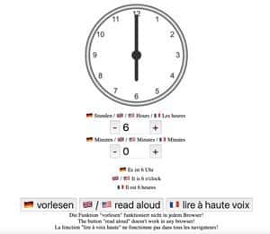 Uhrzeit Lernen Online Interaktiv Lerne Die Uhr Mit Mathefritz