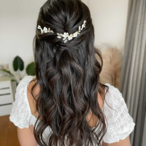 HANNAH - Wedding Hair Pin and Comb