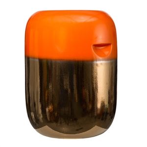 polls potten pill stool orange polls potten pill stool orange